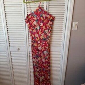 BCBG print maxi dress, size L